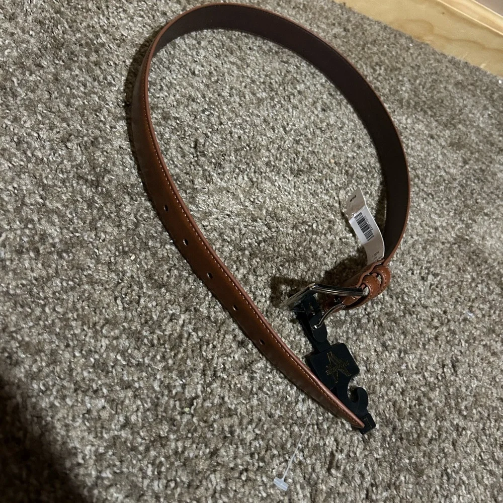 Brown Leather Kids Belt